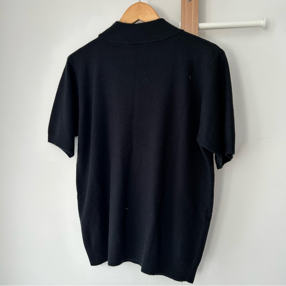 Vintage Alia short sleeve knit sweater - Picture 2 of 3